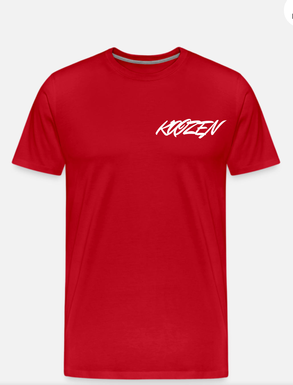 T-SHIRT KAIZEN ROUGE